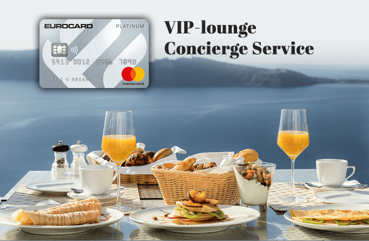 Lounge-tillgång och Concierge Service med Eurocard Platinum