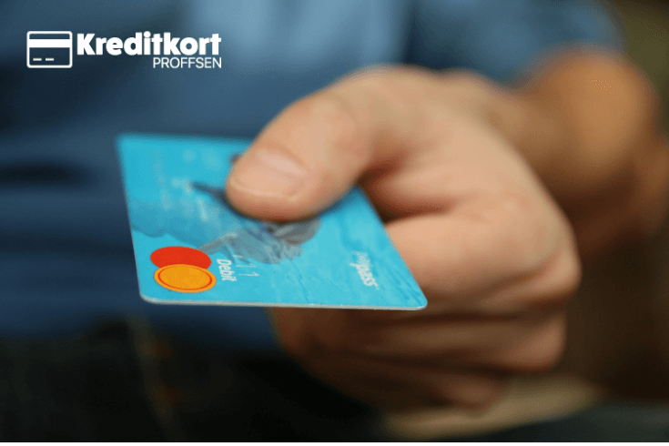 Svenskt kreditkort används i butik