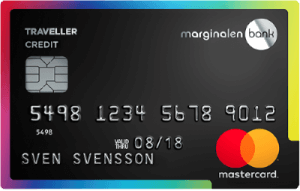 Marginalen bank traveller kreditkort
